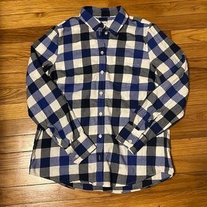 J. Crew Flannel Checked Shirt